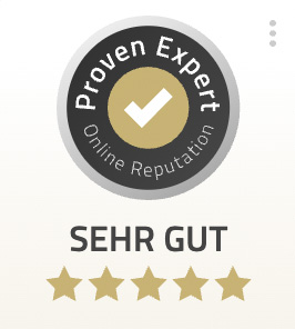 Bewertet mit "Sehr gut"